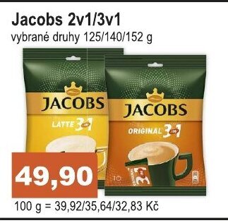 COOP DISKONT Jacobs 2v1/3v1 nabídka