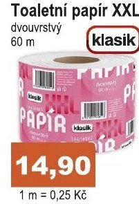 COOP DISKONT Toaletní papír XXL nabídka