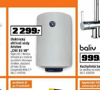 OBI Elektrický ohřívač vody ariston nabídka