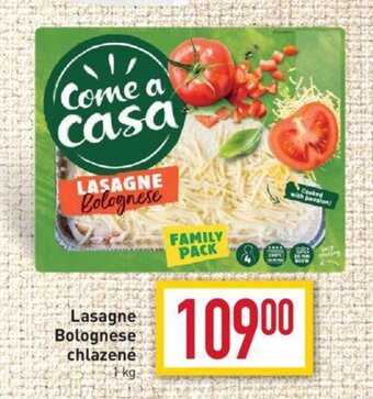 Billa Lasagne Bolognese chlazené nabídka