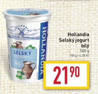 Billa Hollandia Selský jogurt bílý nabídka