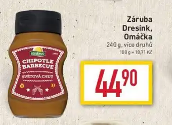 Billa Záruba Dresink, Omáčka nabídka