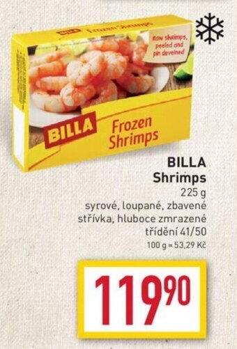 Billa BILLA Shrimps nabídka