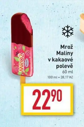Billa Mrož Maliny v kakaové polevě nabídka