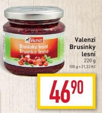 Billa Valenzi Brusinky lesní nabídka