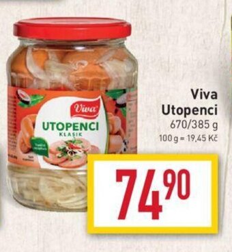 Billa Viva Utopenci nabídka