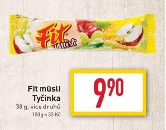 Billa Fit müsli Tyčinka nabídka