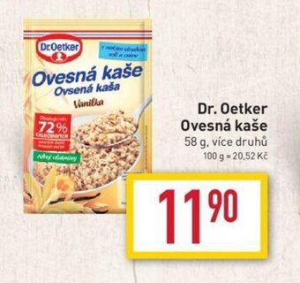 Billa Dr. Oetker Ovesná kaše nabídka
