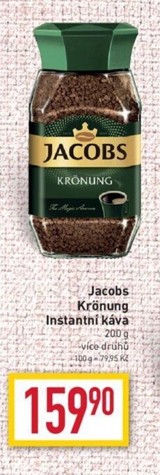 Billa Jacobs Krönung Instantní káva nabídka