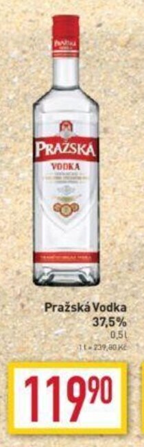Billa Pražská Vodka 37,5% nabídka