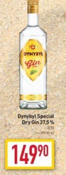 Billa Dynybyl Special Dry Gin 37,5% nabídka