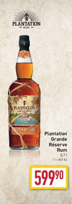 Billa Plantation Grande Réserve Rum nabídka