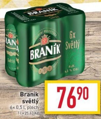 Billa Braník světlý nabídka
