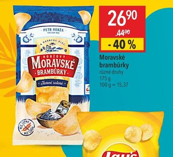Globus Moravské brambůrky nabídka