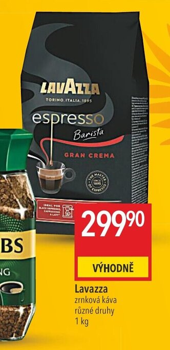 Globus Lavazza nabídka