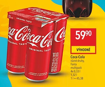 Globus Coca-Cola 4x 0,33 l nabídka