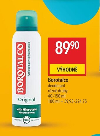 Globus Borotalco nabídka