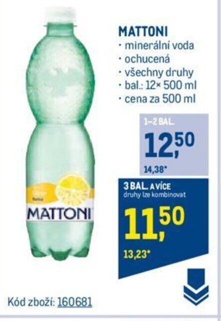 Makro MATTONI nabídka