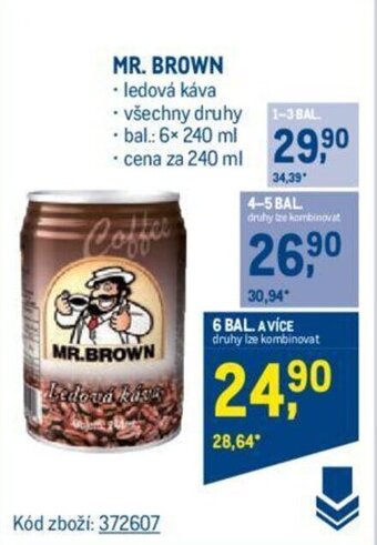 Makro MR. BROWN nabídka
