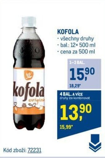 Makro KOFOLA nabídka