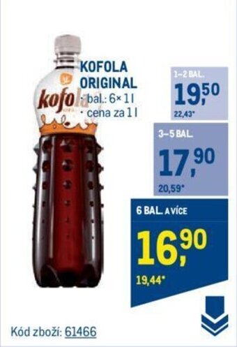 Makro KOFOLA ORIGINAL nabídka