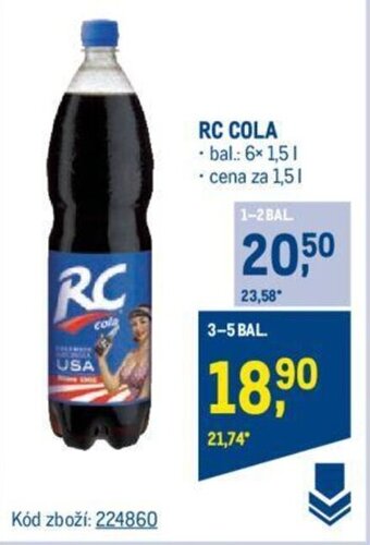 Makro RC COLA nabídka