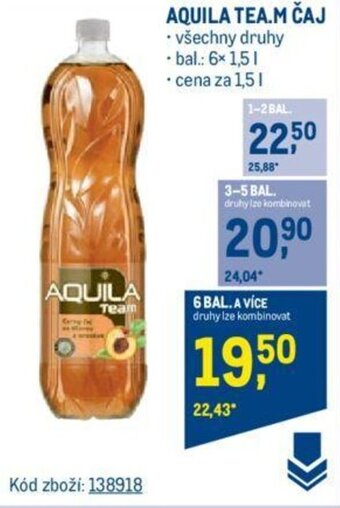 Makro AQUILA TEA.M ČAJ nabídka