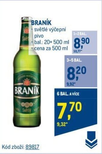 Makro BRANÍK nabídka