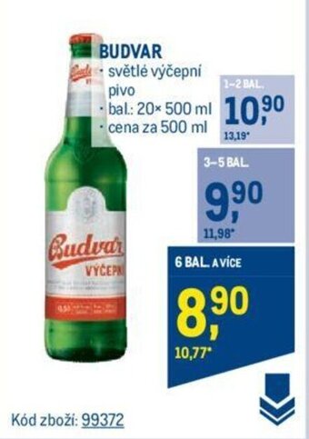 Makro BUDVAR nabídka