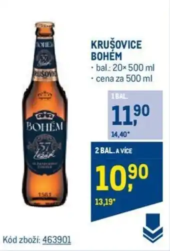 Makro KRUŠOVICE ВОНЕМ nabídka
