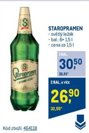 Makro STAROPRAMEN nabídka