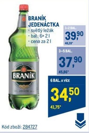 Makro BRANÍK JEDENÁCTKA nabídka