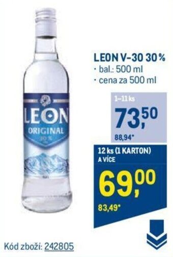 Makro LEON V-30 30% nabídka