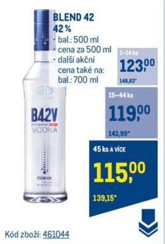 Makro BLEND 42 42% nabídka