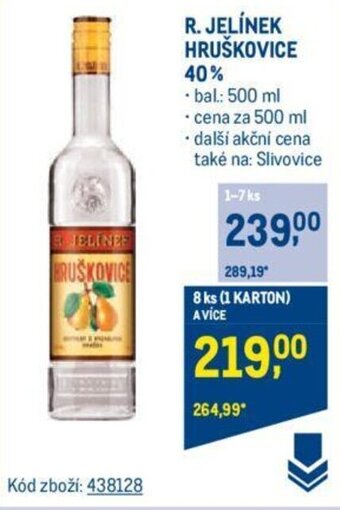 Makro R. JELÍNEK HRUŠKOVICE 40% nabídka