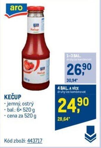 Makro KEČUP nabídka