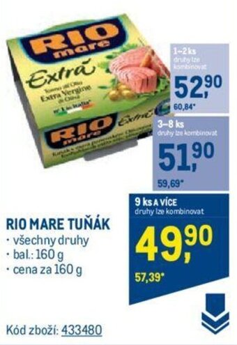 Makro RIO MARE TUŇÁK nabídka