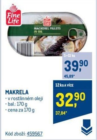 Makro MAKRELA nabídka