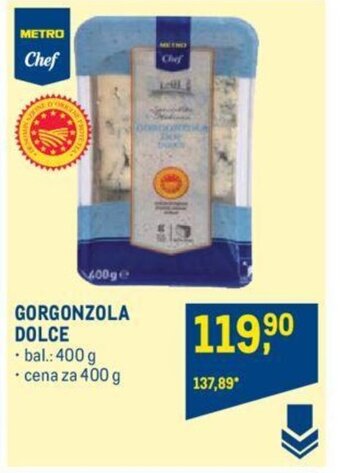 Makro GORGONZOLA DOLCE nabídka
