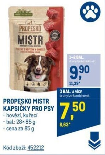 Makro PROPESKO MISTR KAPSIČKY PRO PSY nabídka