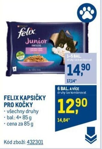 Makro FELIX KAPSIČKY PRO KOČKY nabídka