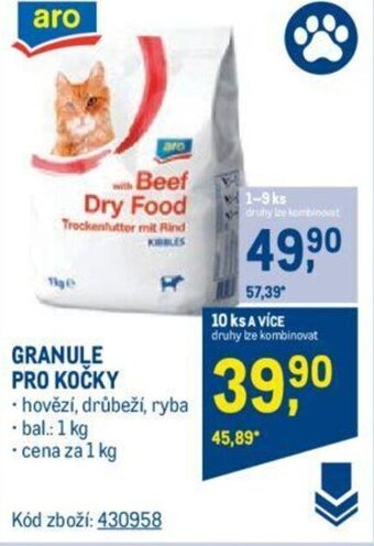 Makro GRANULE PRO KOČKY nabídka