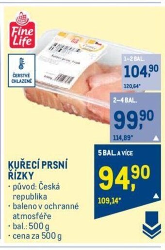 Makro KUŘECÍ PRSNÍ RIZKY nabídka