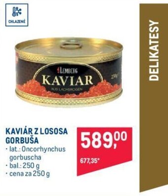 Makro KAVIÁR Z LOSOSA GORBUŠA nabídka