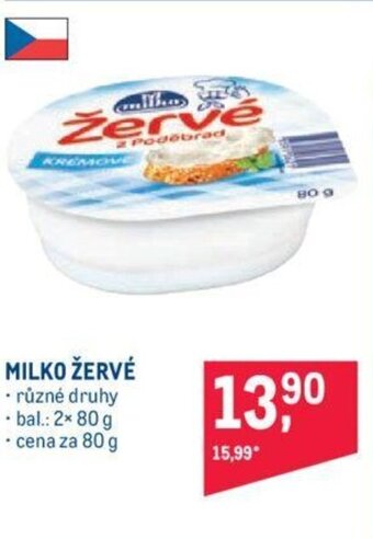 Makro MILKO ŽERVÉ nabídka