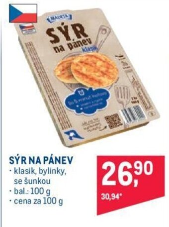 Makro SÝR NA PÁNEV nabídka