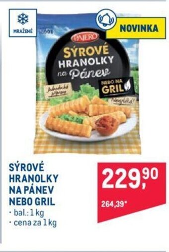 Makro SÝROVÉ HRANOLKY NA PÁNEV NEBO GRIL nabídka