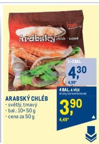 Makro ARABSKÝ CHLÉB nabídka