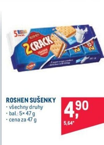 Makro ROSHEN SUŠENKY nabídka