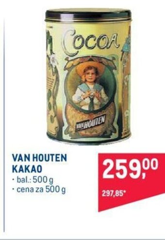 Makro VAN HOUTEN KAKAO nabídka